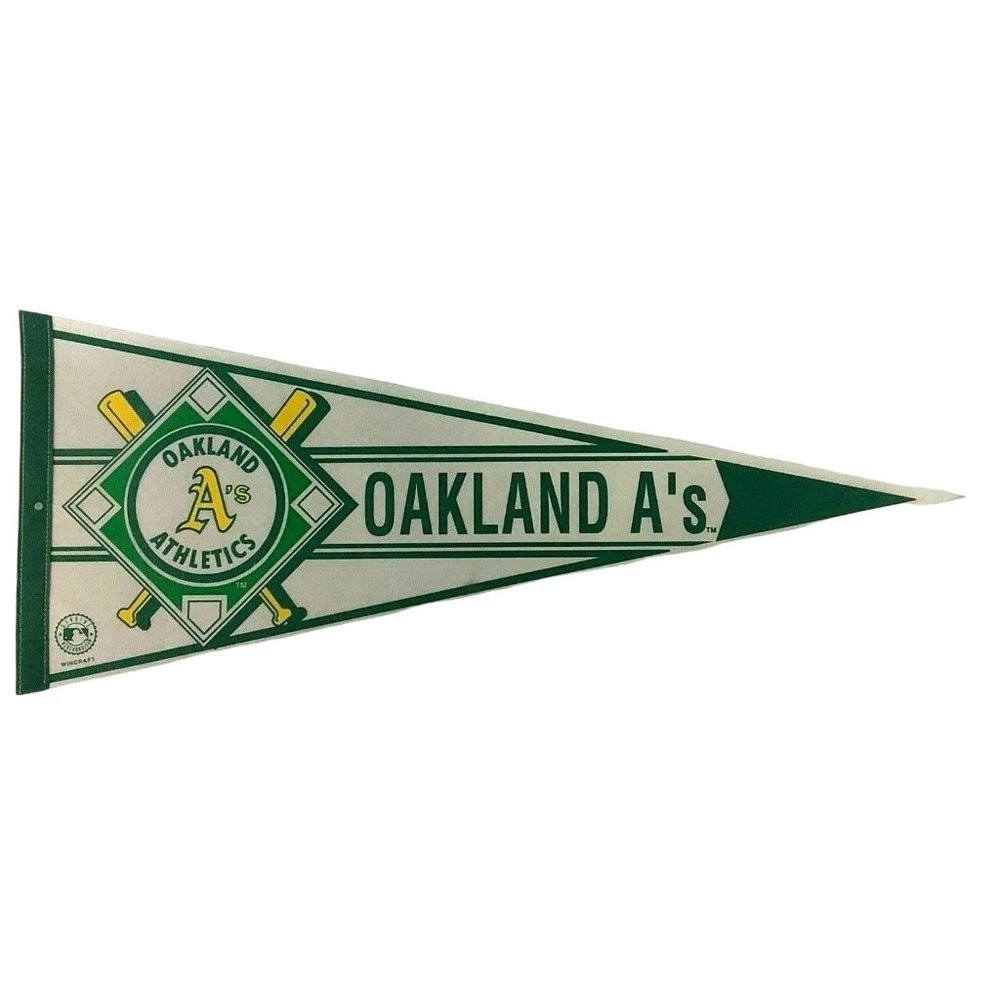 Vintage Oakland A's Athletics Wincraft Pennant